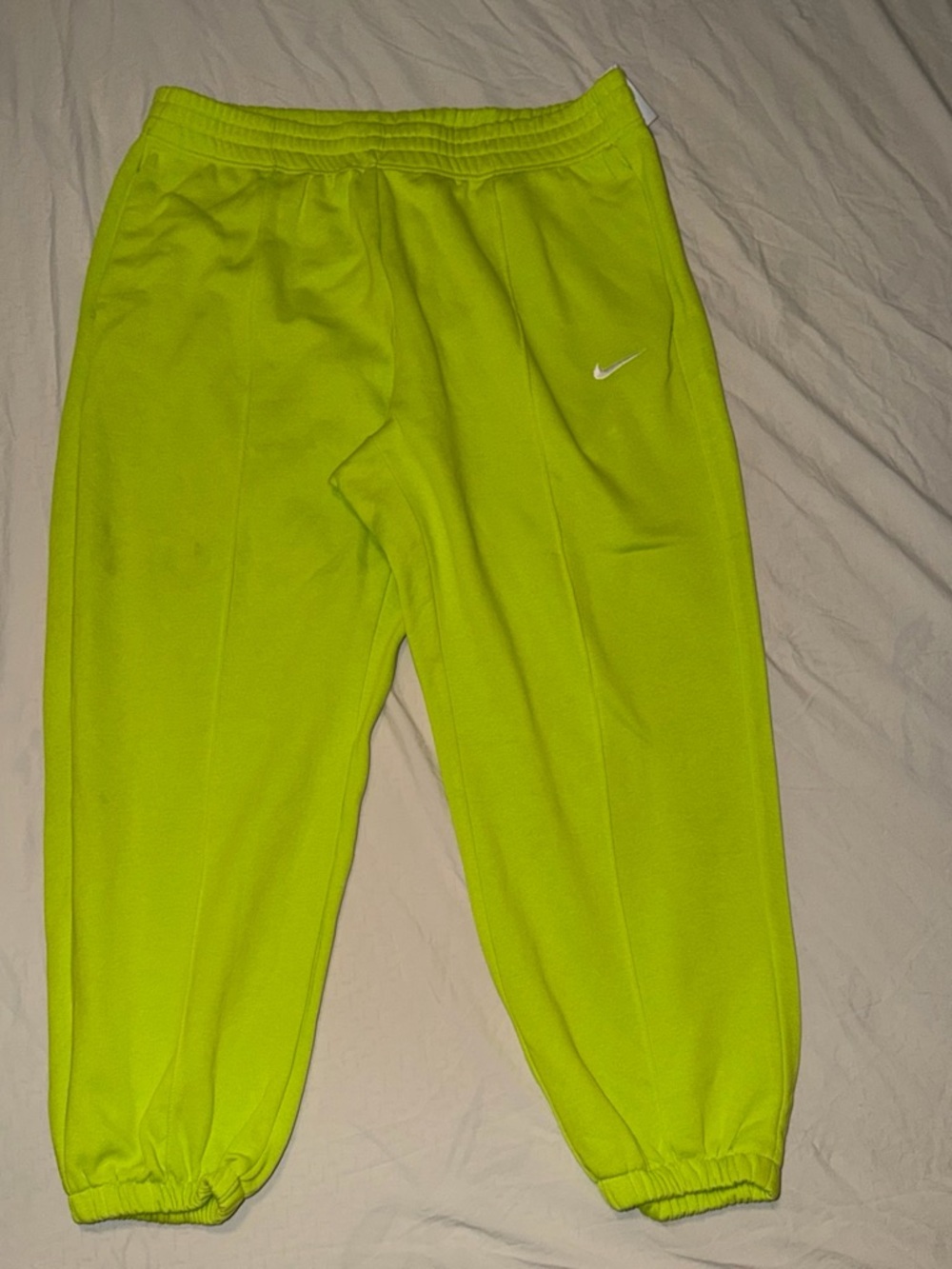 Nike Ladies' Neon Green Sweatpants